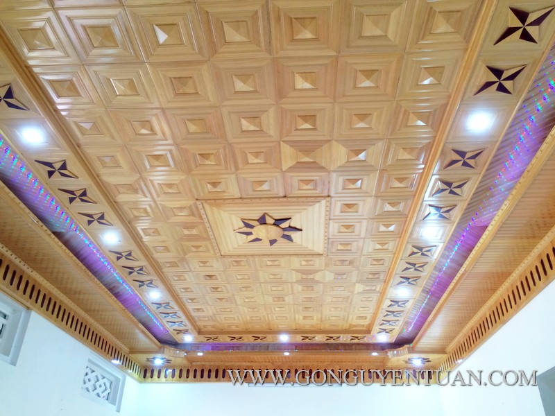 Những mẫu trần gỗ đẹp